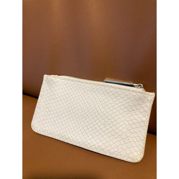 Jimmy Choo Parfums coin purse wallet Creamy white animal print - Picture 3 of 3